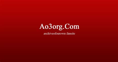 fan fiction archive|archive fan fiction ao3.